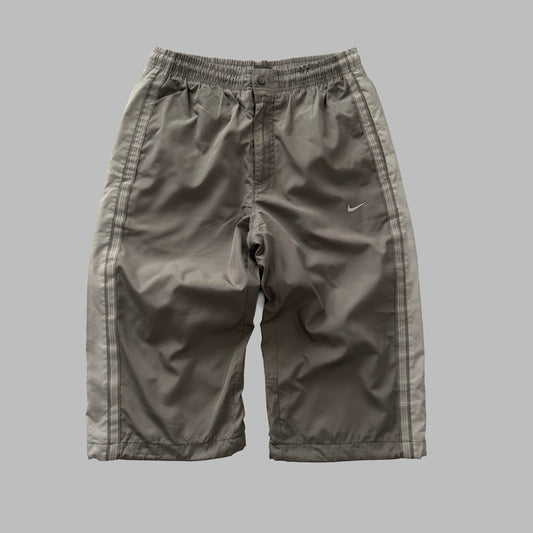 Y2K Nike Striped Capris - S