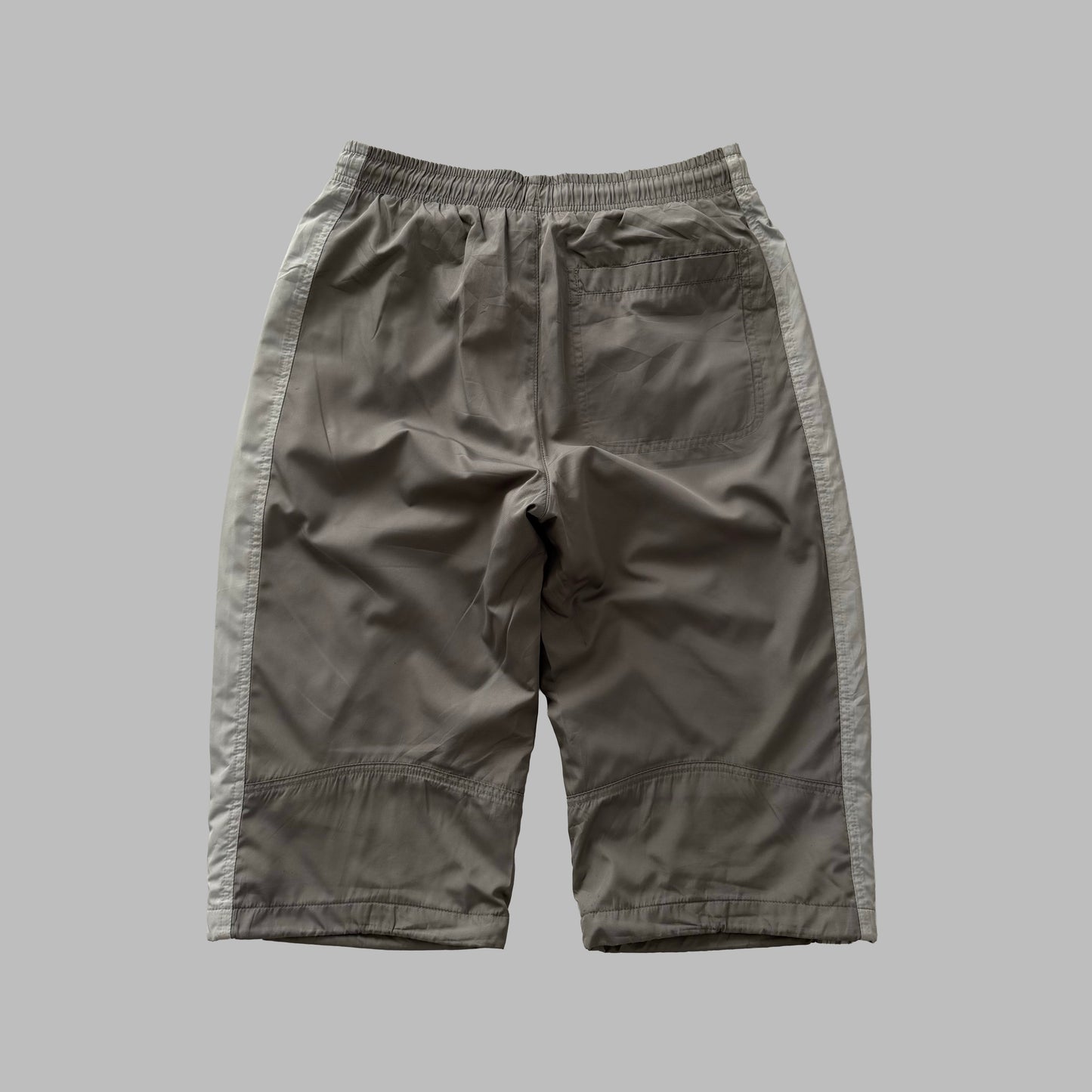Y2K Nike Striped Capris - S