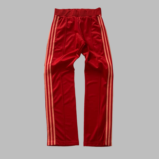 Y2K Adidas Wide Leg Three Stripe Track Pants - S
