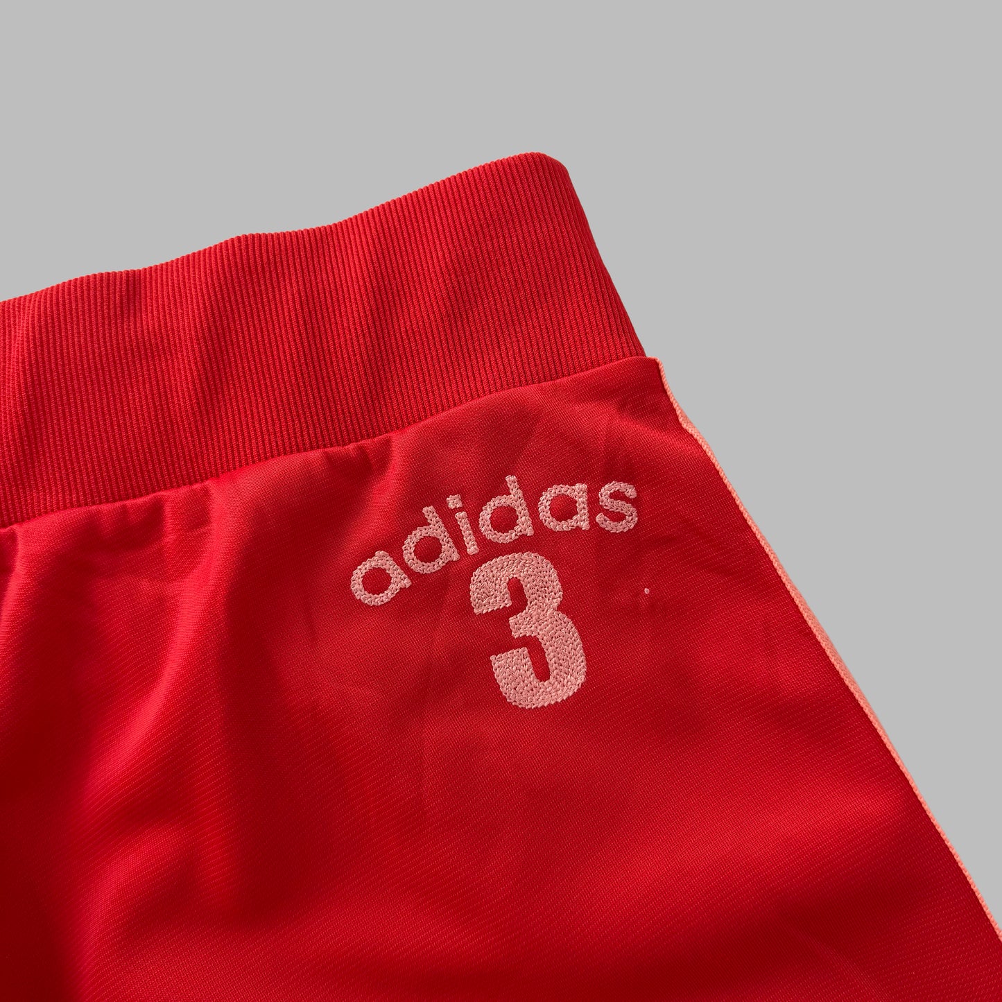 Y2K Adidas Wide Leg Three Stripe Track Pants - S