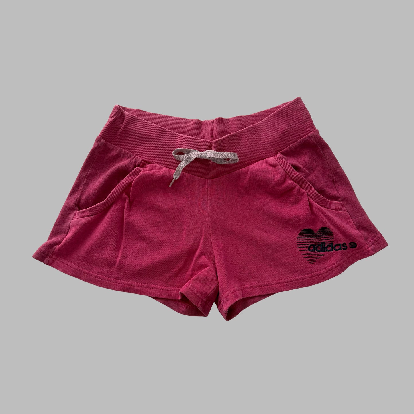 Y2K Adidas Embroidered Mini Shorts - XS