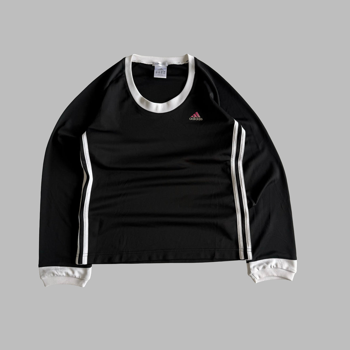 Y2K Adidas Ringer Activewear Long sleeve - S