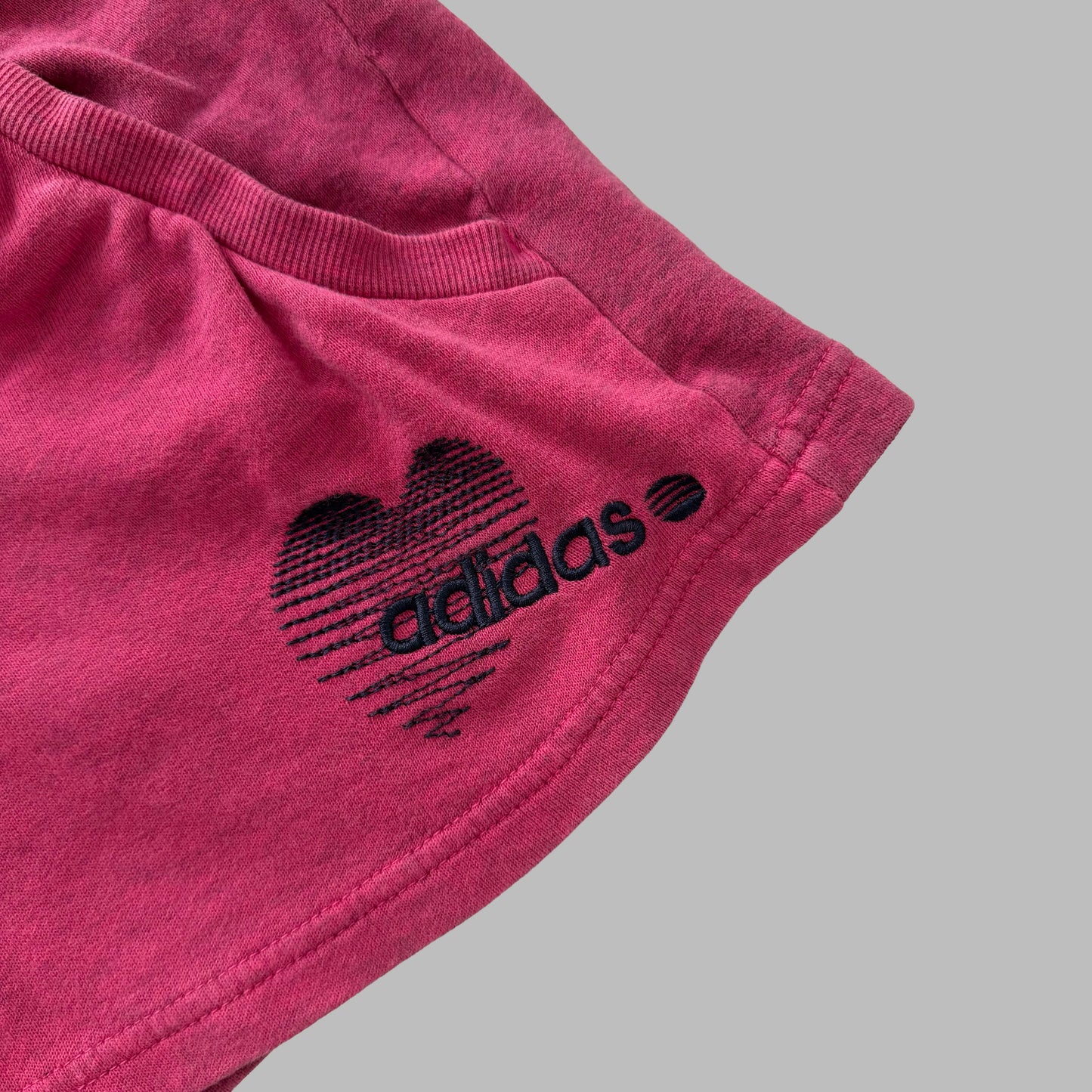 Y2K Adidas Embroidered Mini Shorts - XS