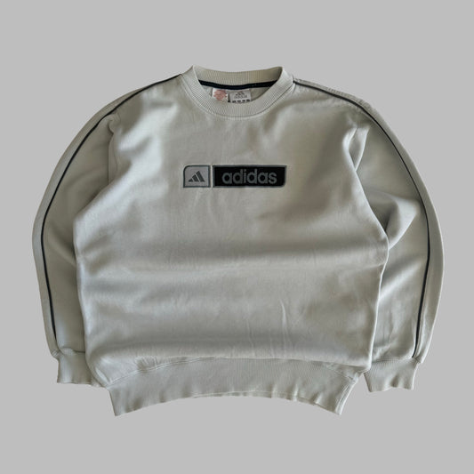 00s Adidas Spell Out Sweatshirt - Small
