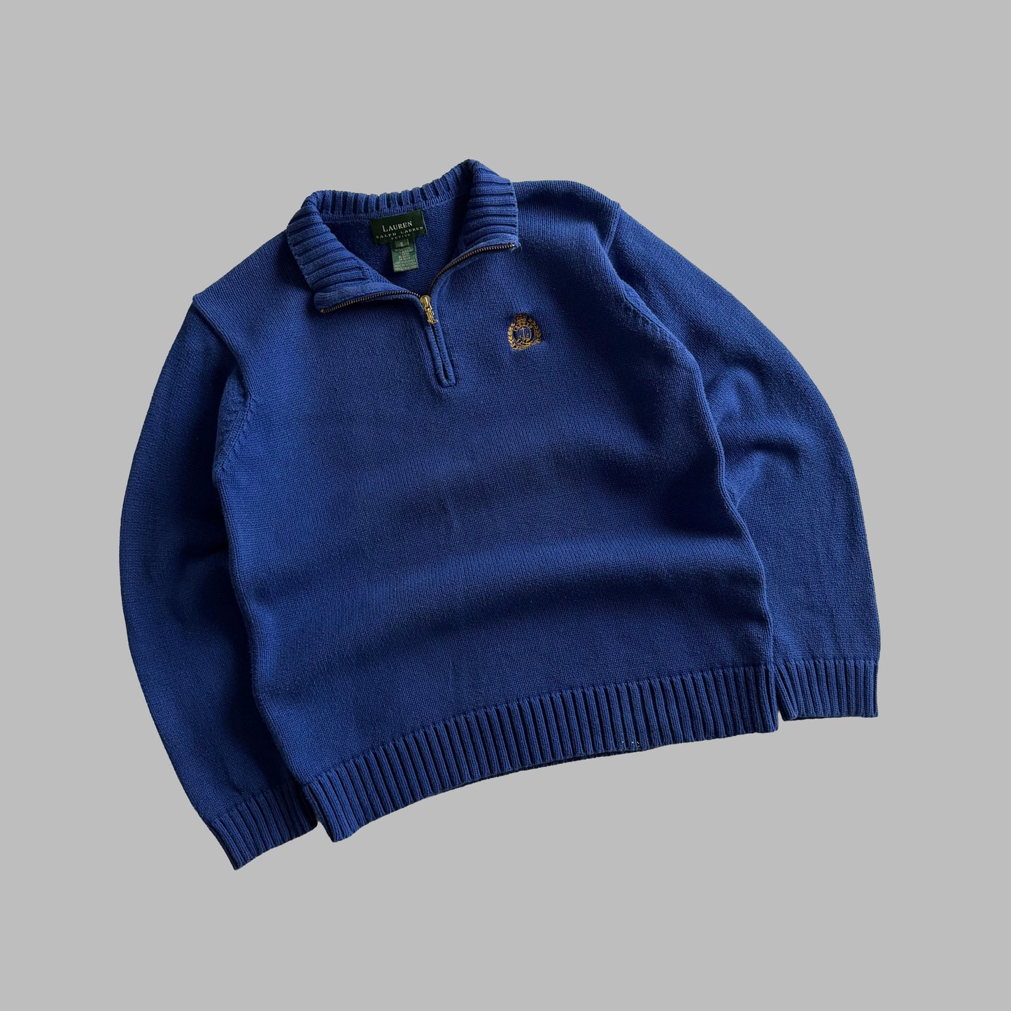 Y2K Polo Ralph Lauren Quarter Zip - S
