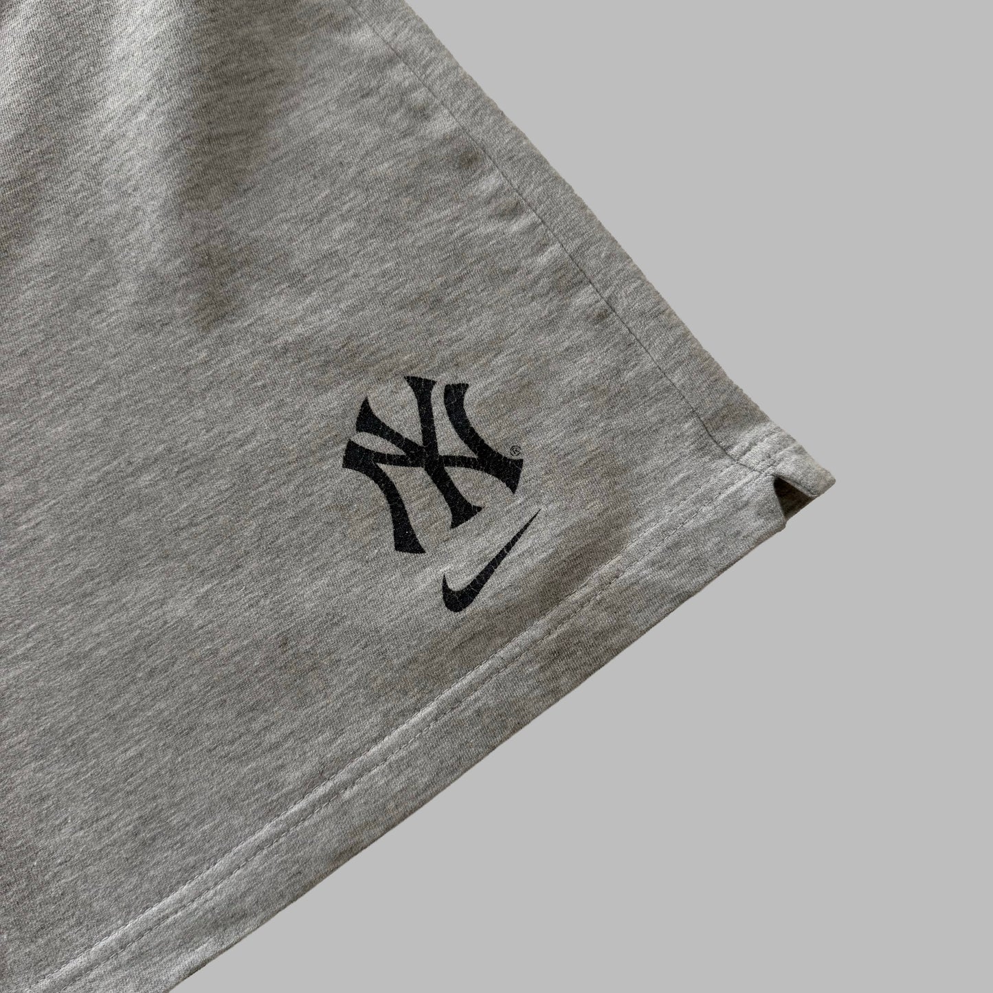 Y2K Nike New York Yankees Spell Out Mini Shorts - L