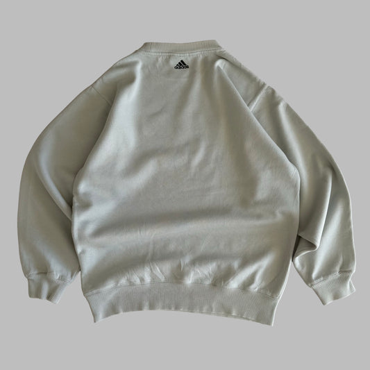 00s Adidas Spell Out Sweatshirt - Small