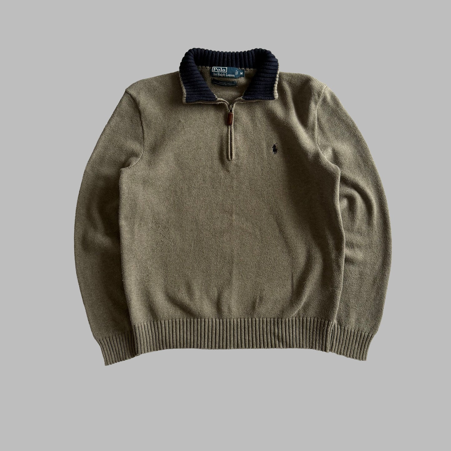 90s Polo Ralph Lauren Quarter Zip - M