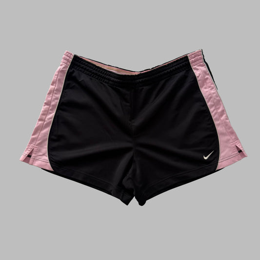 Y2K Nike Panelled Mini Shorts - XL