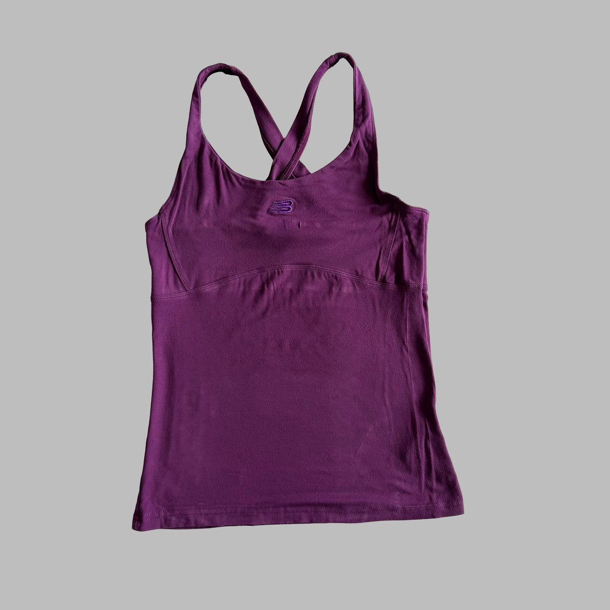 Y2K New Balance Cross Back Activewear Tank - S