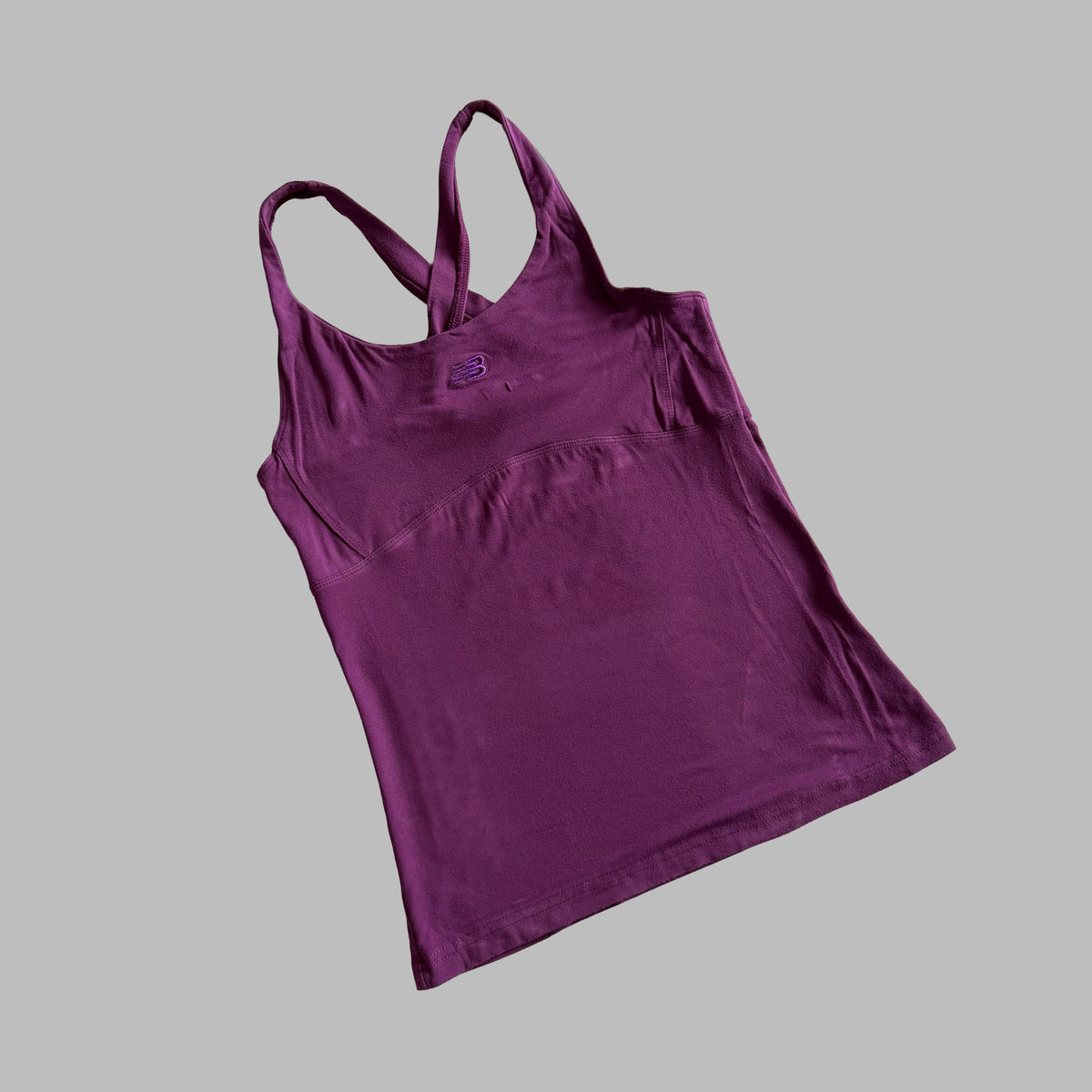 Y2K New Balance Cross Back Activewear Tank - S