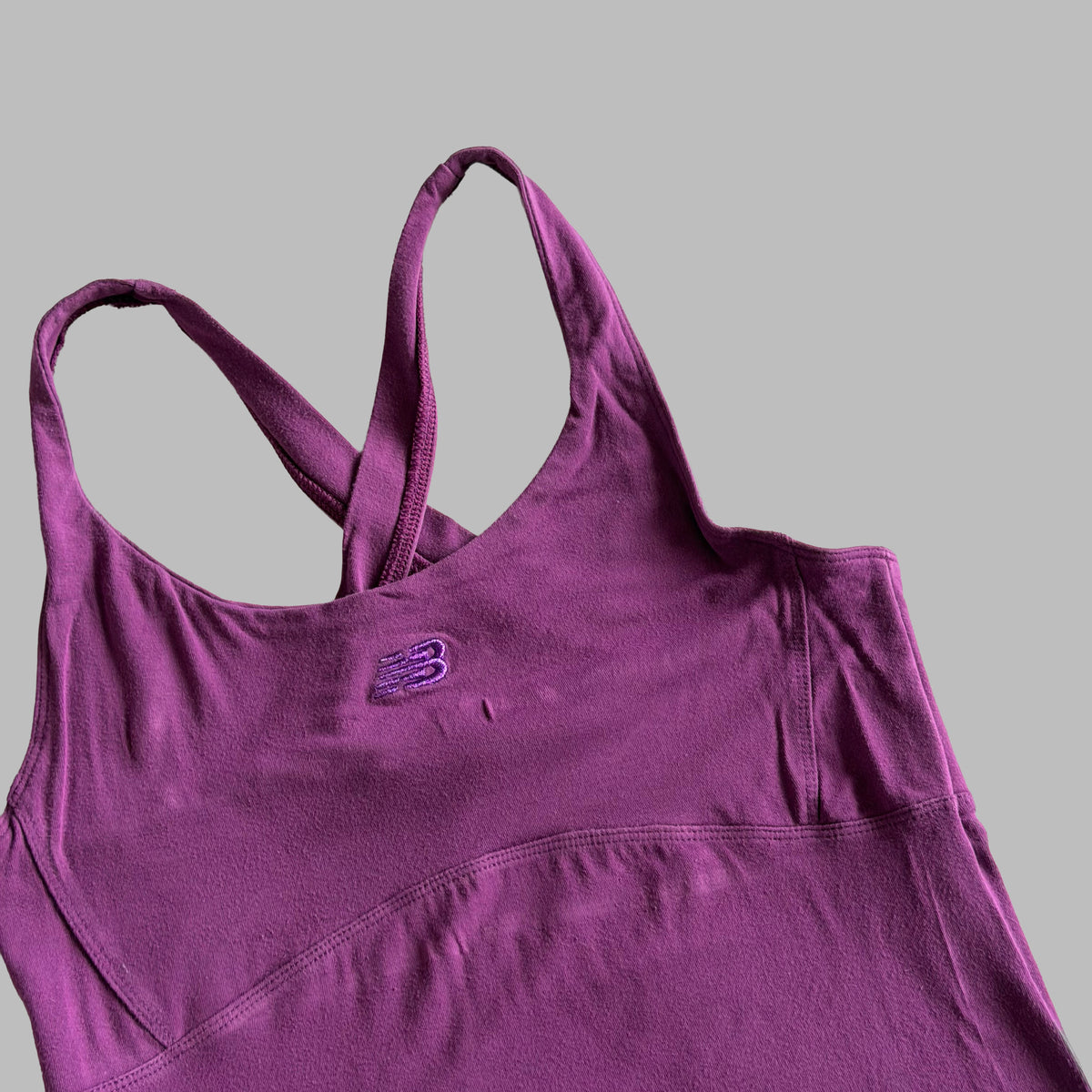 Y2K New Balance Cross Back Activewear Tank - S