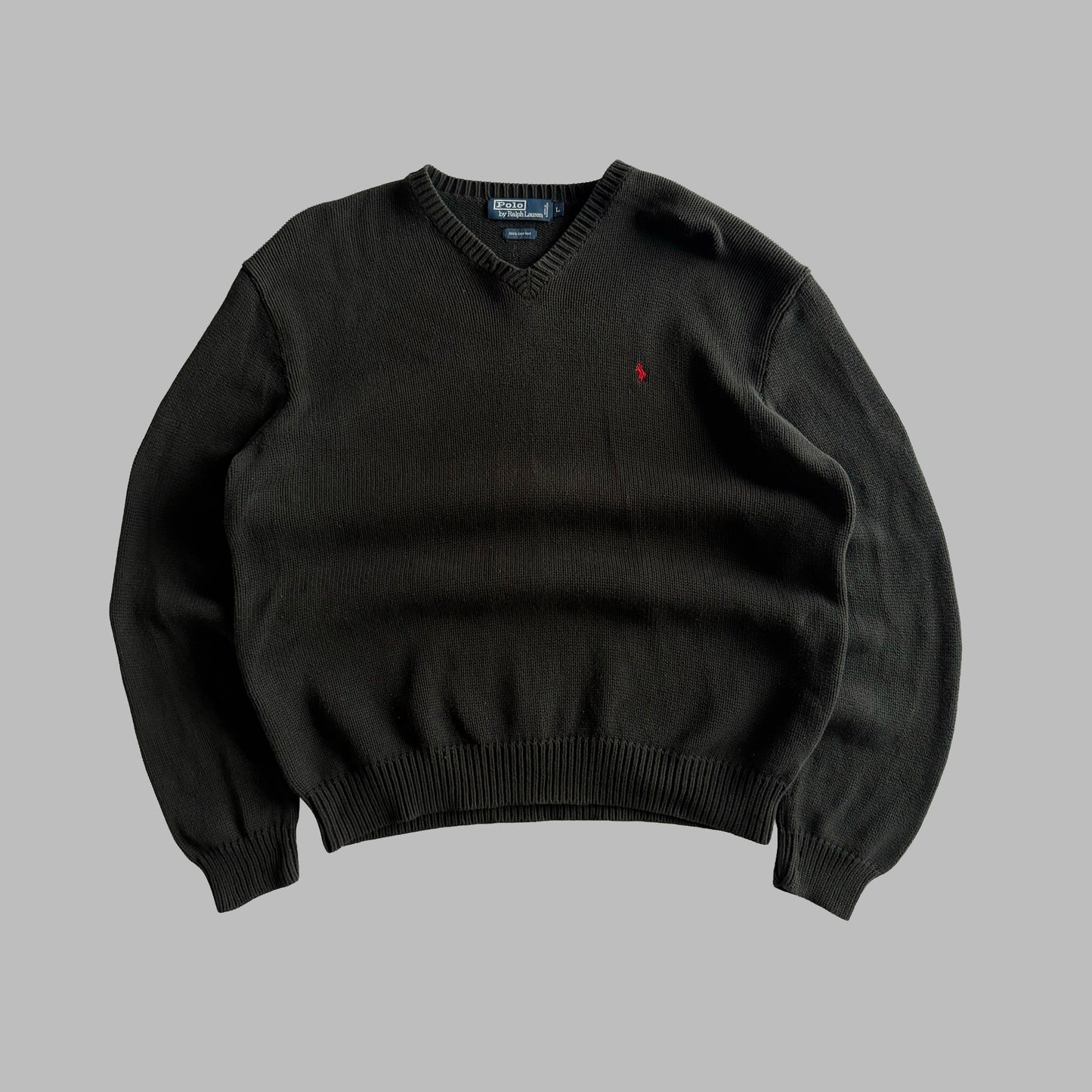 90s Polo Ralph Lauren Heavy Knit - L