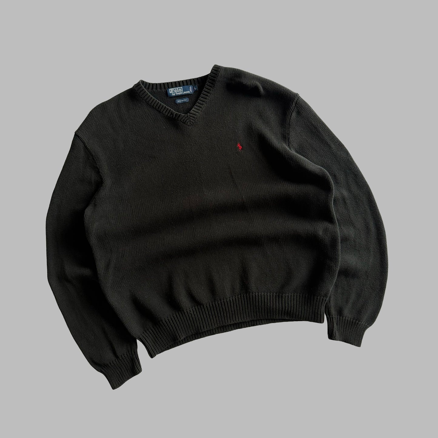 90s Polo Ralph Lauren Heavy Knit - L