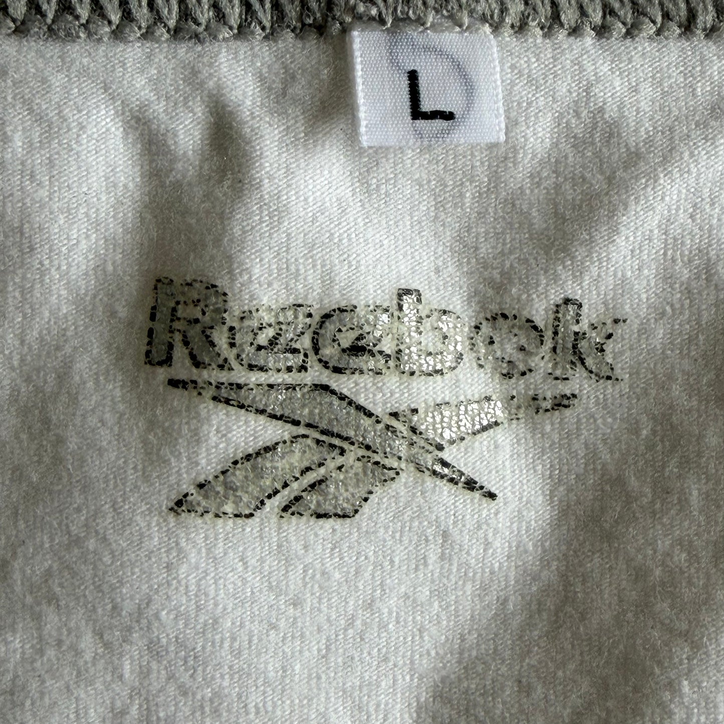 Y2K Reebok Panelled Ringer Activewear Tank - L