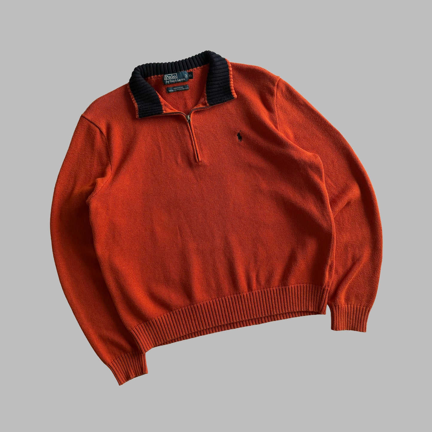 90s Polo Ralph Lauren Quarter Zip - L
