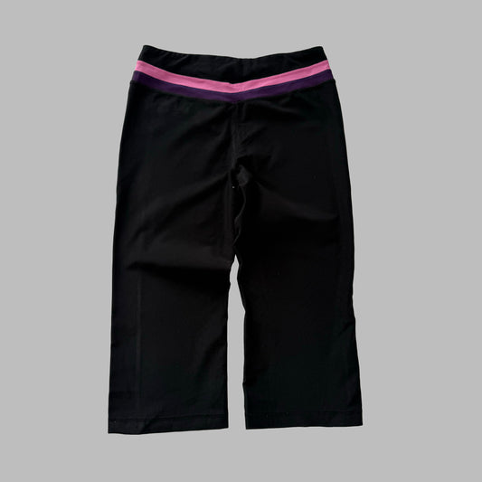 Y2K Nike Swoosh Activewear Capris - S