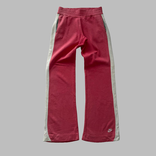 Y2K Nike Wide Leg Cotton Track Pants - S