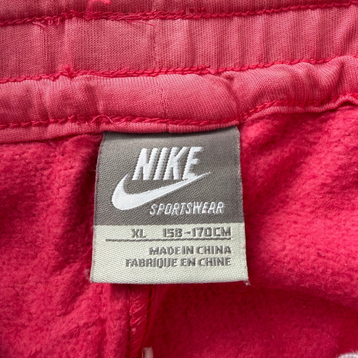 Y2K Nike Wide Leg Cotton Track Pants - S