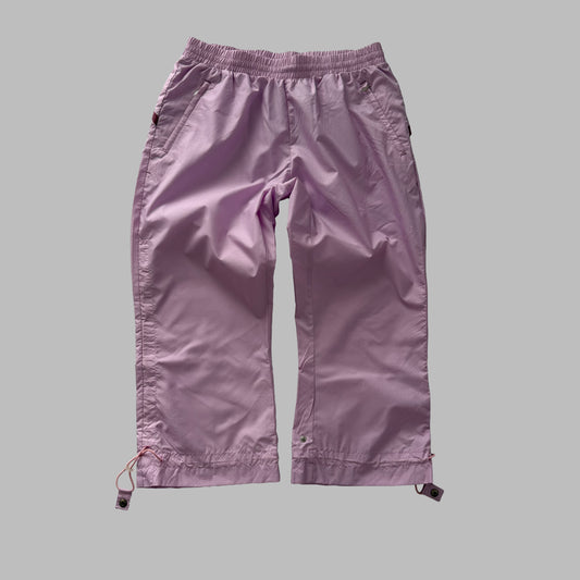 Y2K Adidas Parachute Capris - M
