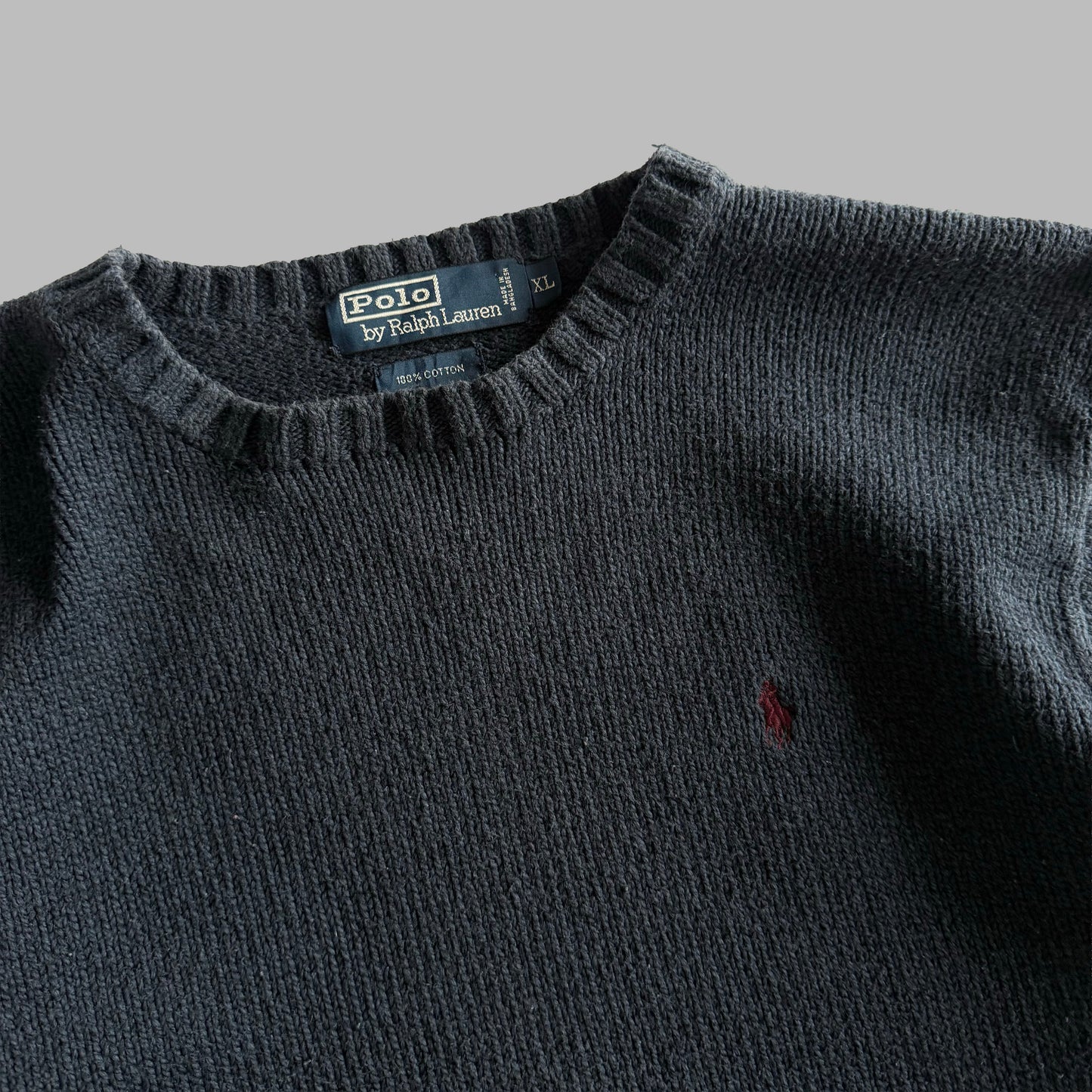 90s Polo Ralph Lauren Heavy Knit - XL