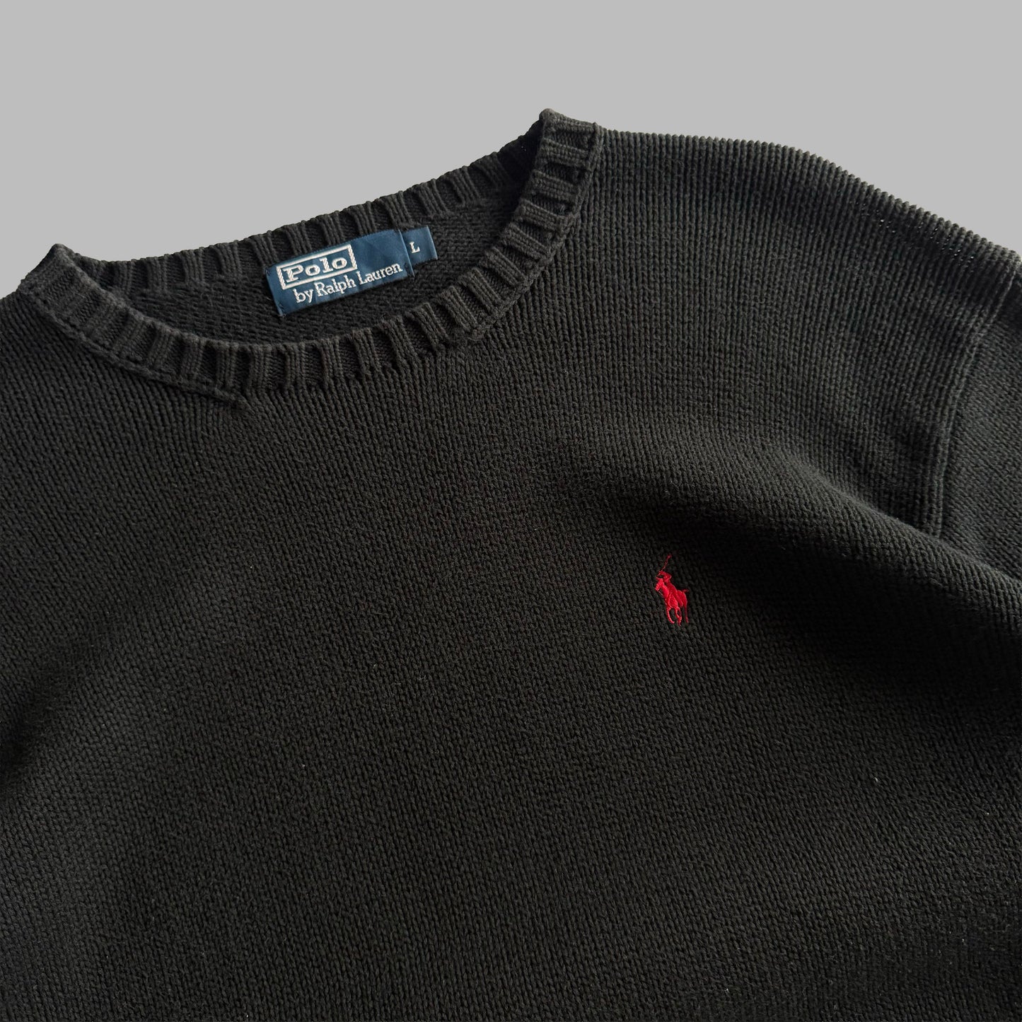 90s Polo Ralph Lauren Heavy Knit - L
