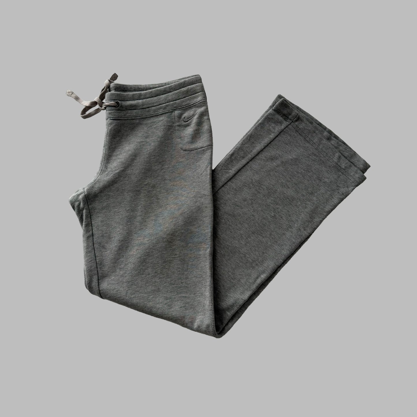 Y2K Nike Wide Leg Cotton Track Pants - S