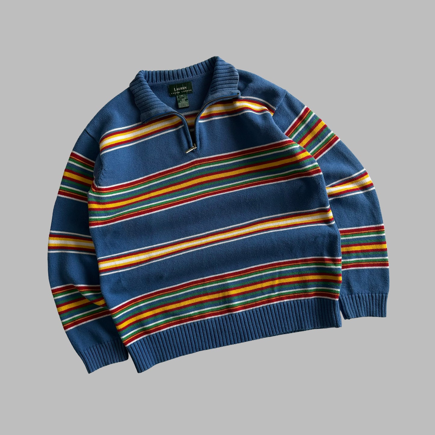 Y2K Polo Ralph Lauren Quarter Zip - M