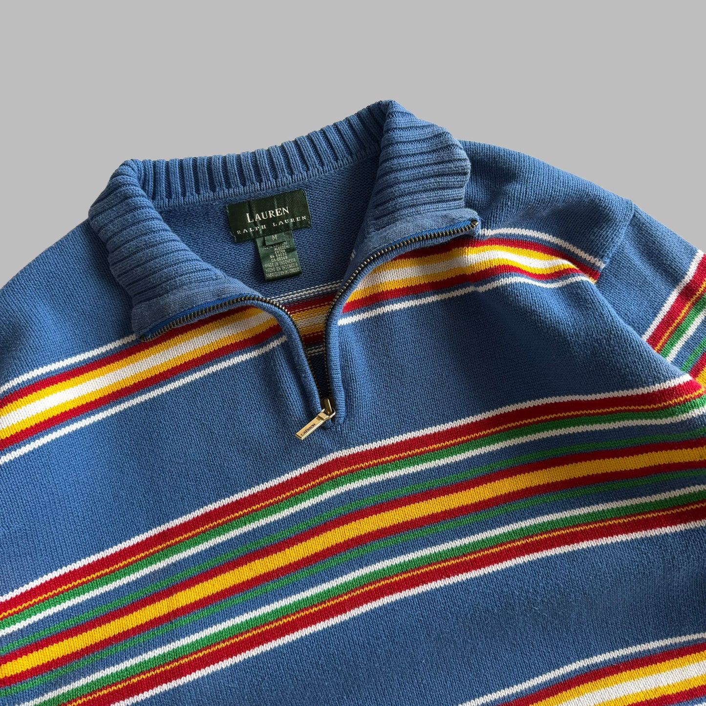 Y2K Polo Ralph Lauren Quarter Zip - M