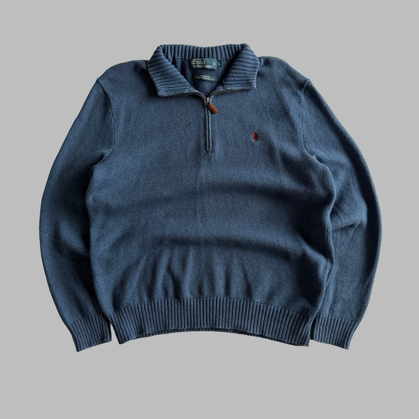 90s Polo Ralph Lauren Quarter Zip - L