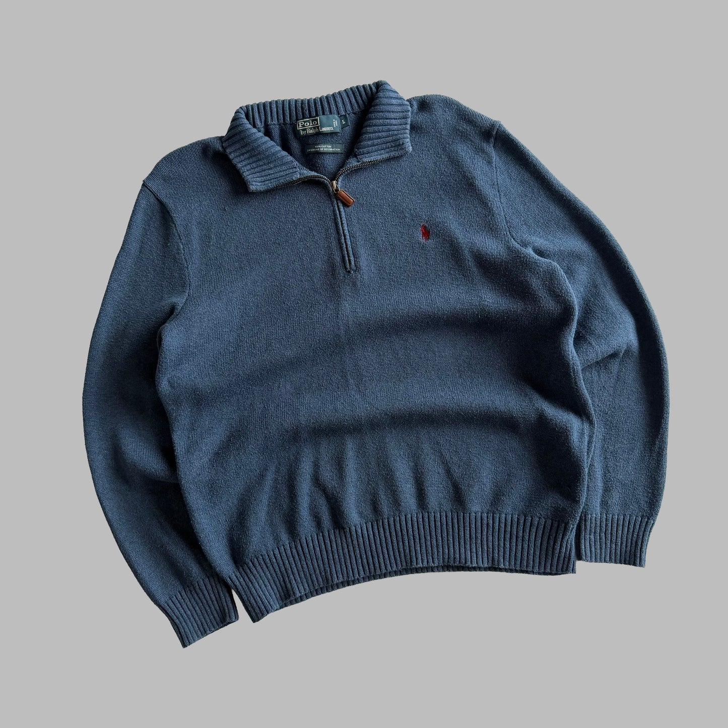 90s Polo Ralph Lauren Quarter Zip - L