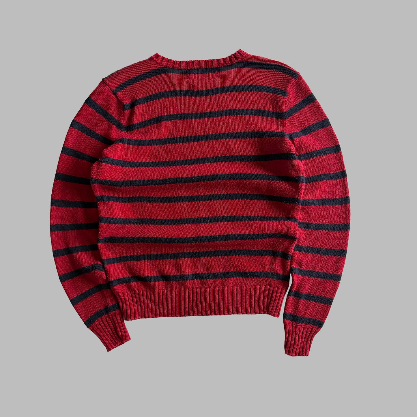 90s Polo Ralph Lauren Striped Heavy Knit - S