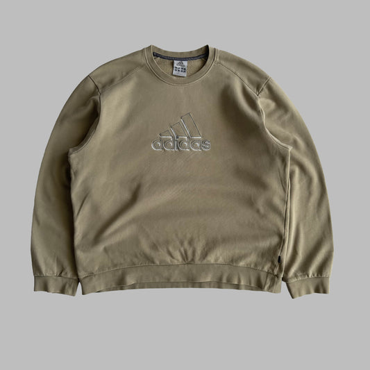 00s Adidas Embroidered Sweatshirt - Large