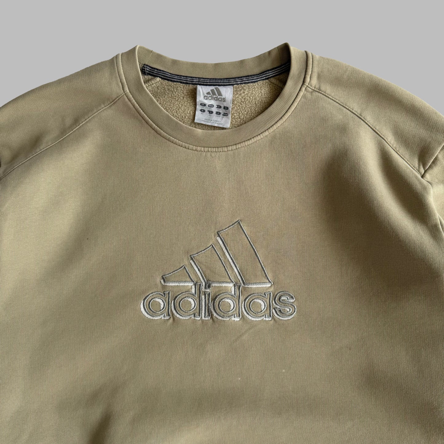 00s Adidas Embroidered Sweatshirt - Large