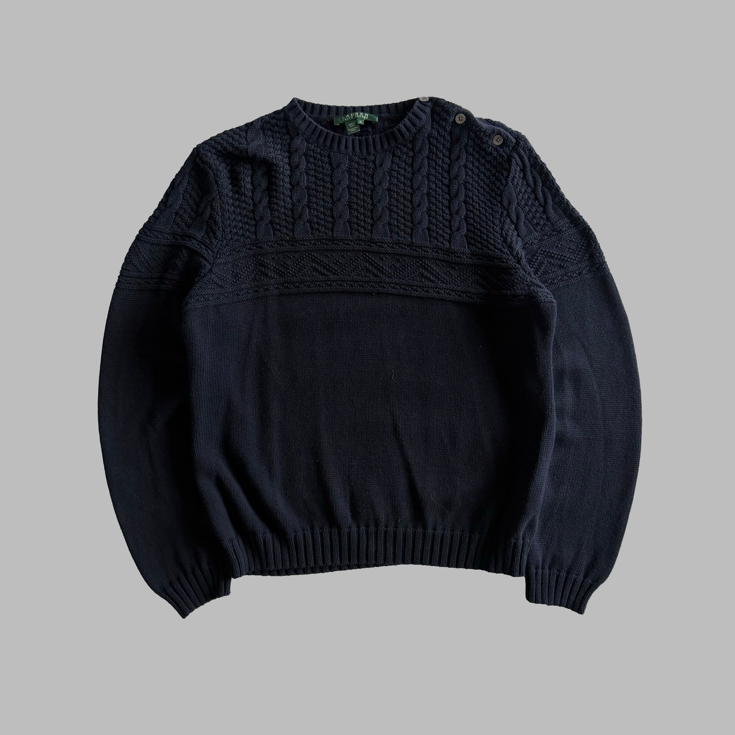 Y2K Polo Ralph Lauren Heavy Knit - XL
