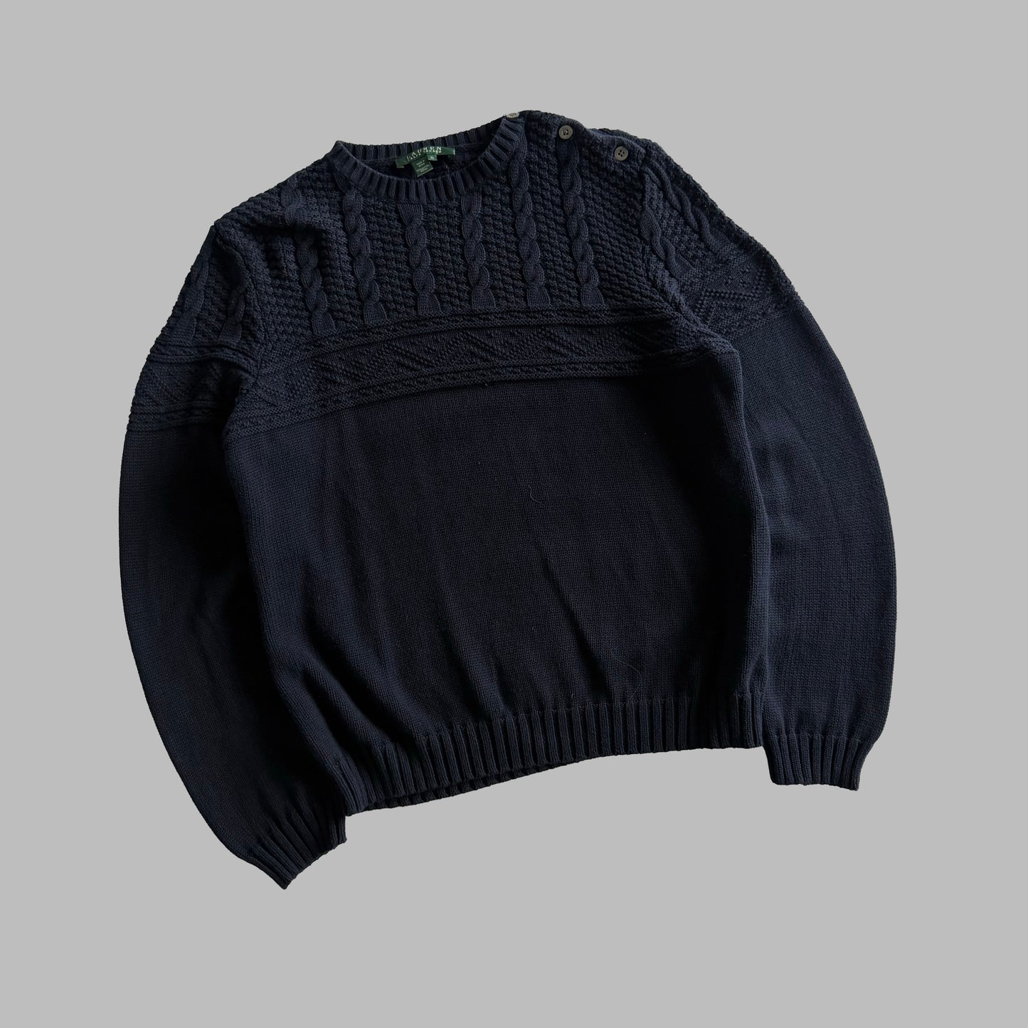 Y2K Polo Ralph Lauren Heavy Knit - XL