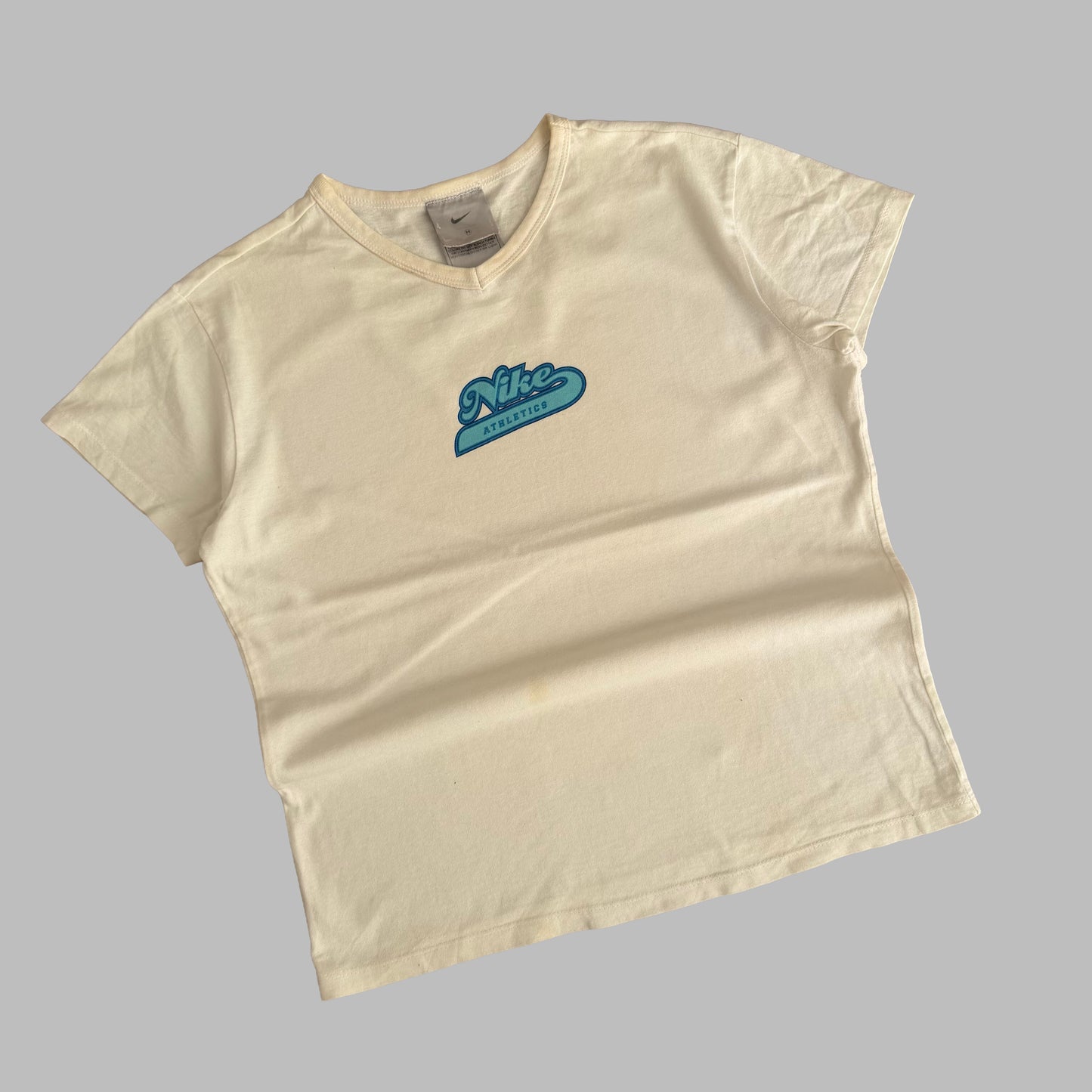 Y2K Nike Athletics Baby Tee - M