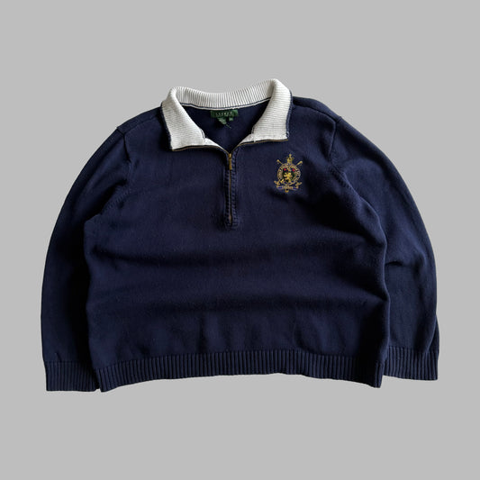 Y2K Polo Ralph Lauren Quarter Zip - L