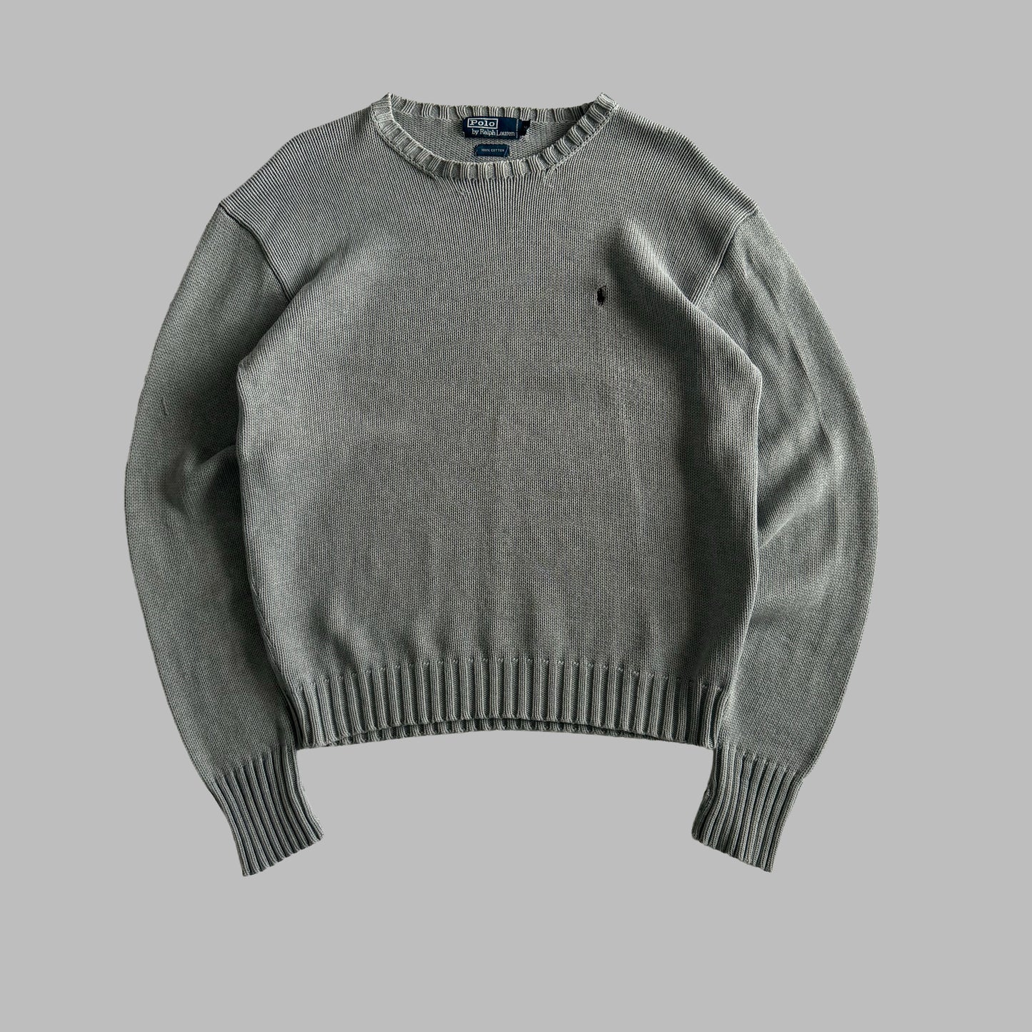 90s Polo Ralph Lauren Heavy Knit - M