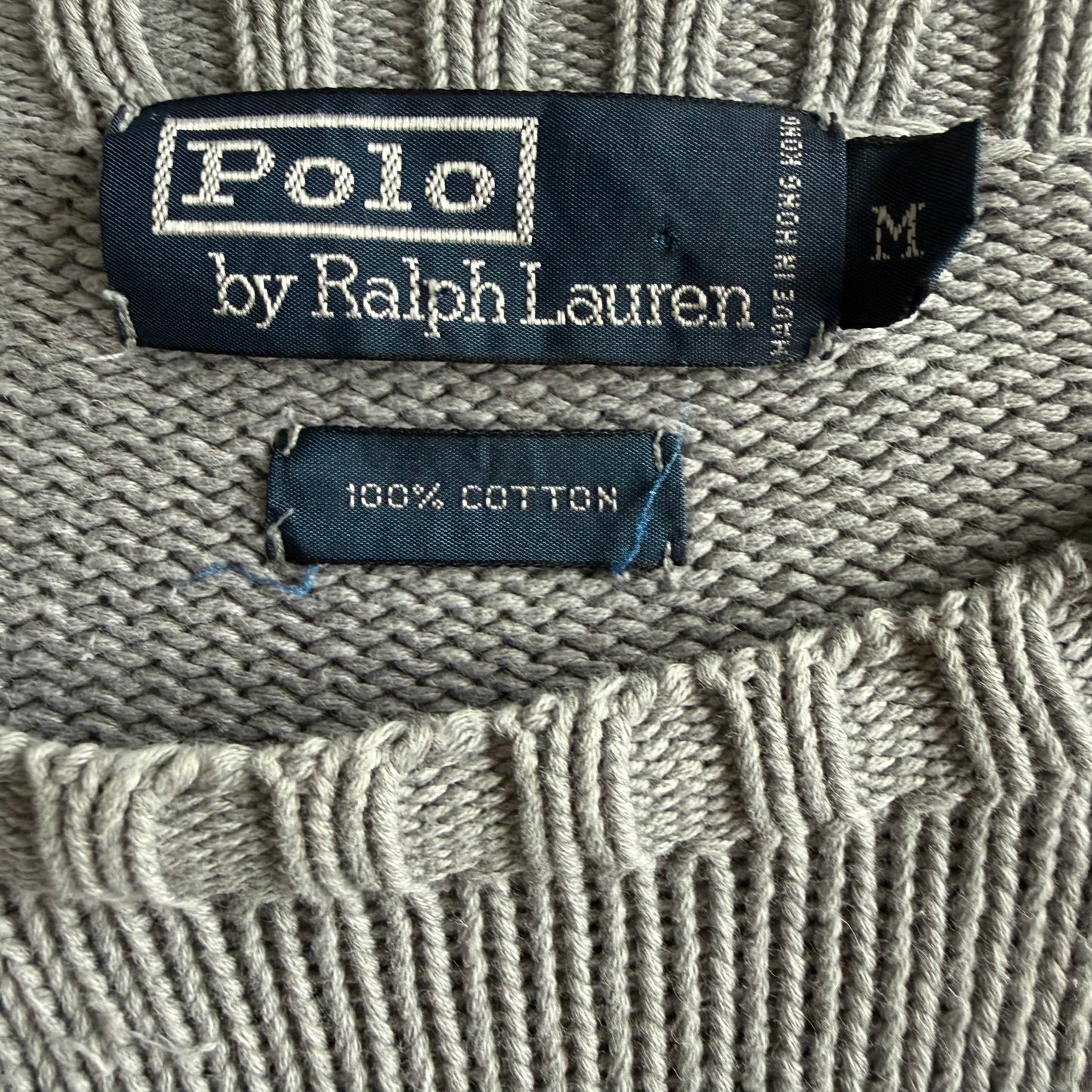 90s Polo Ralph Lauren Heavy Knit - M