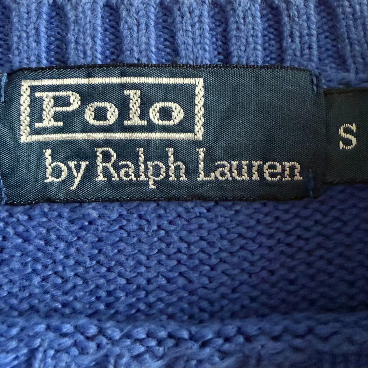 90s Polo Ralph Lauren Heavy Knit - S