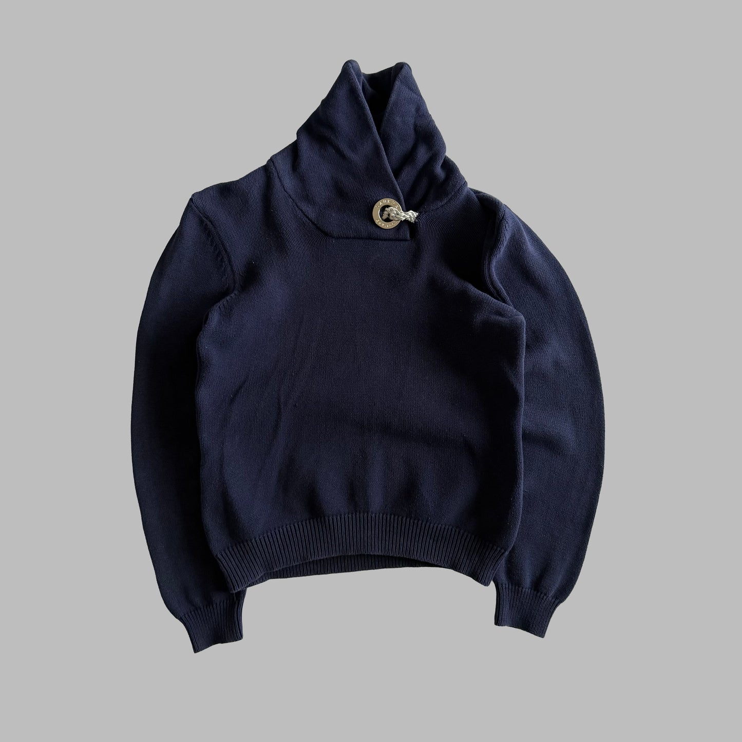 Y2K Polo Ralph Lauren Funnel Neck Knit - S