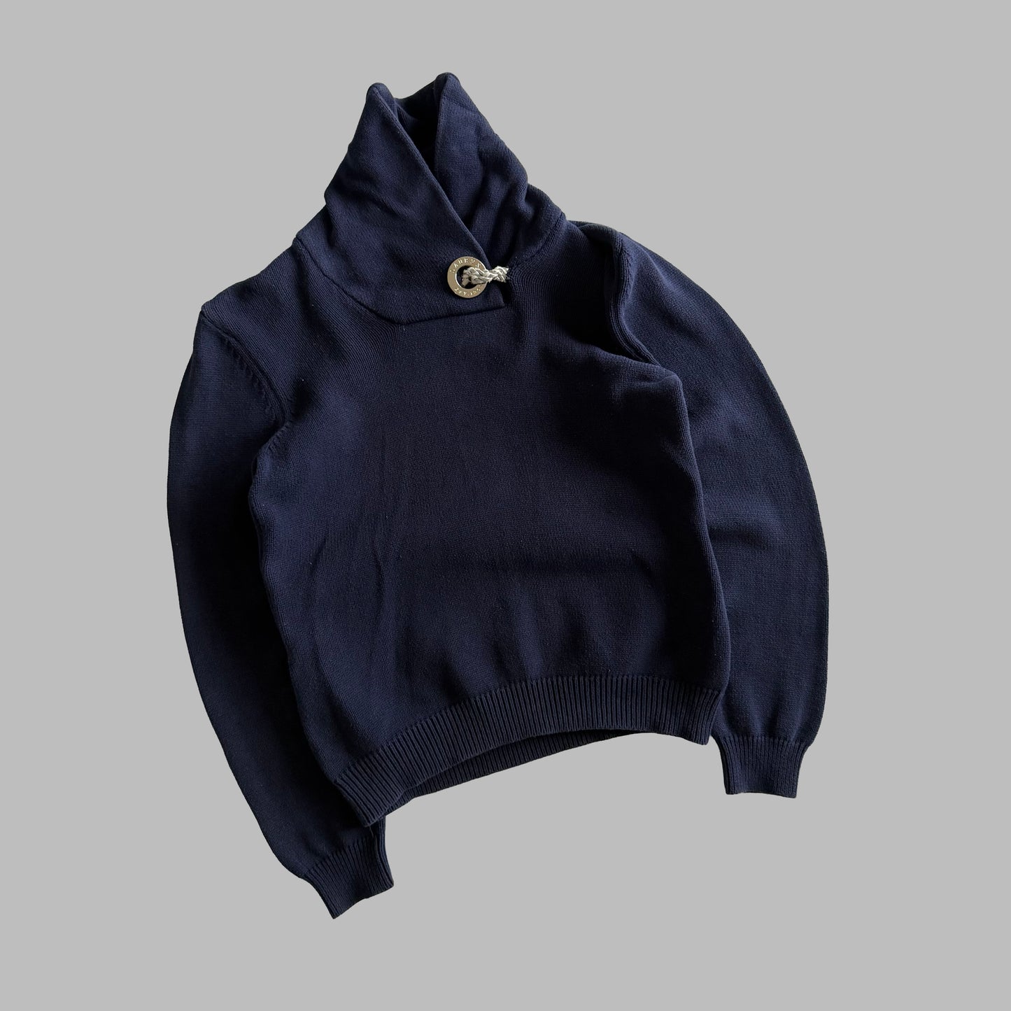 Y2K Polo Ralph Lauren Funnel Neck Knit - S