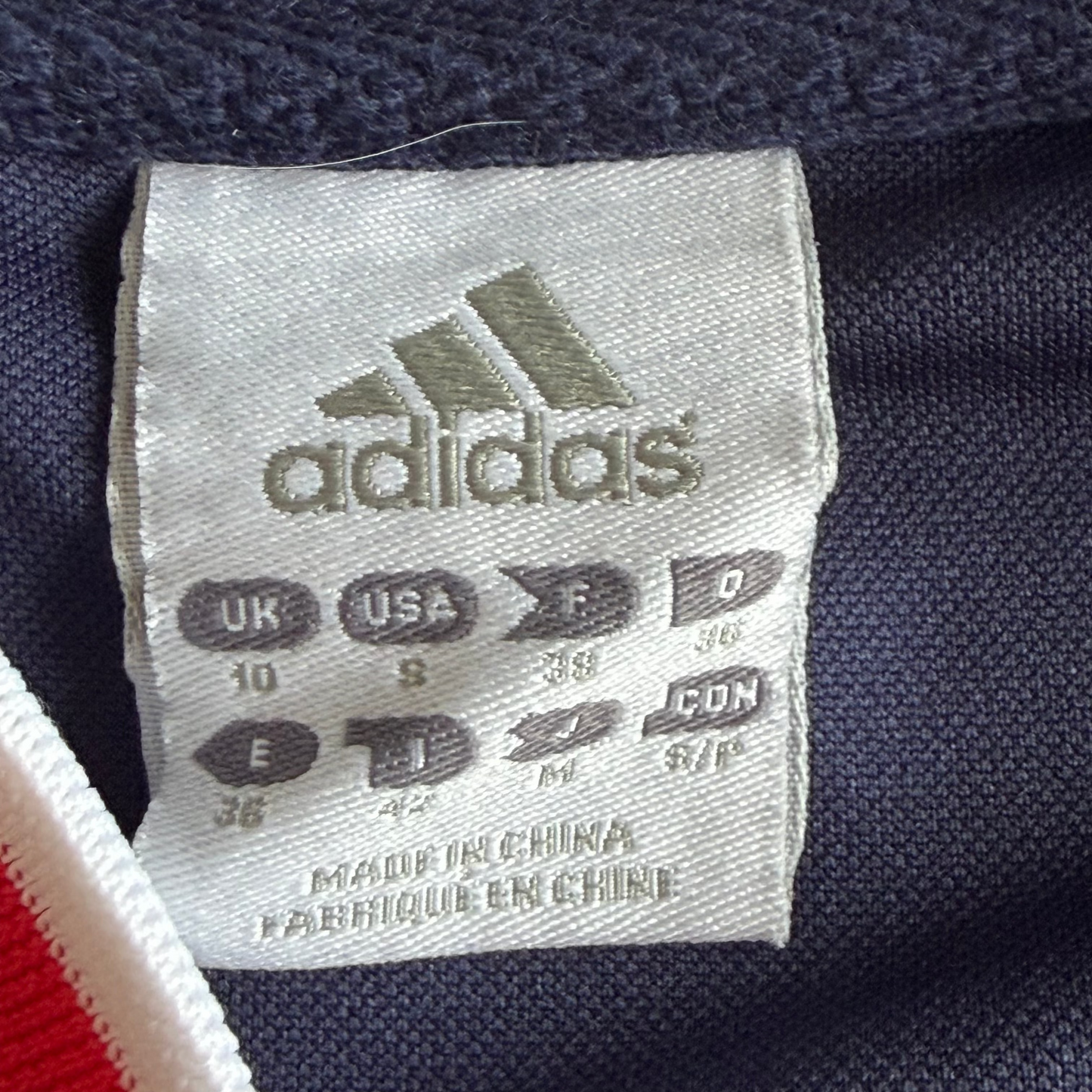 Y2K Adidas Low Cut England Jersey Top - S