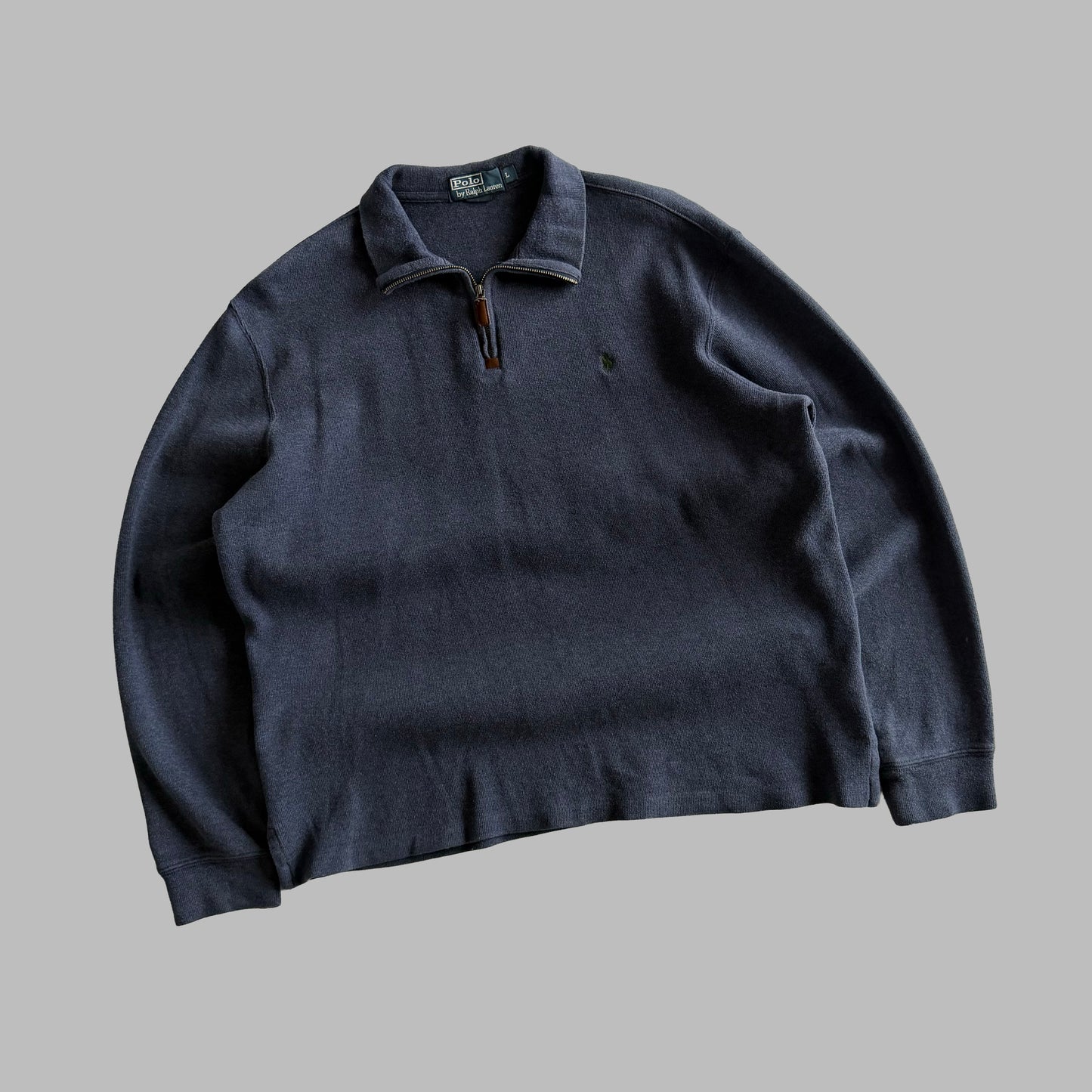 90s Polo Ralph Lauren Quarter Zip - L