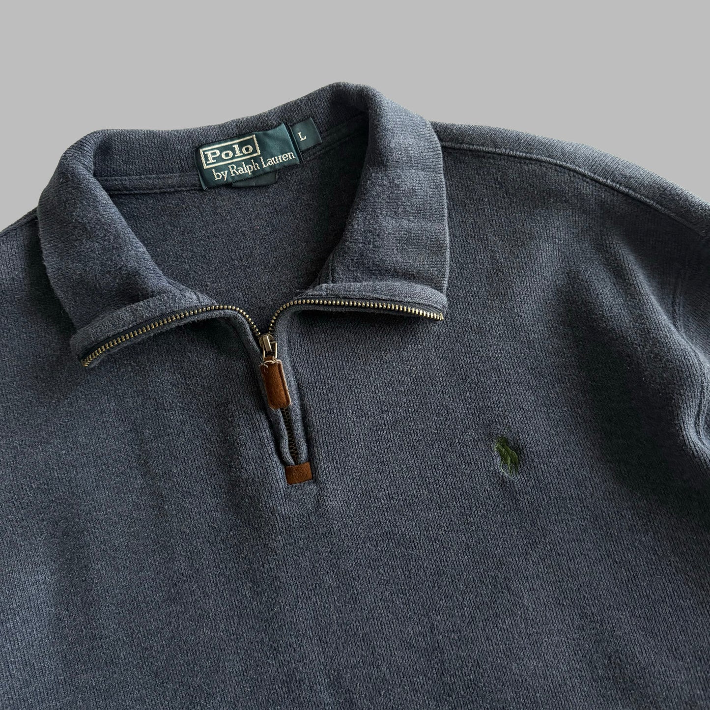 90s Polo Ralph Lauren Quarter Zip - L