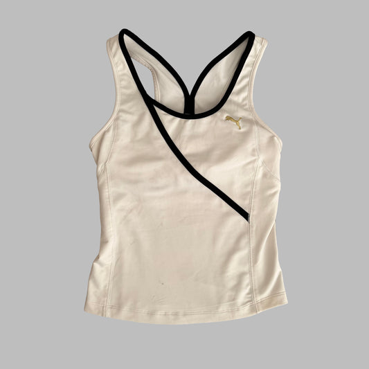 Y2K Puma Racer-Back Activewear Tank - M