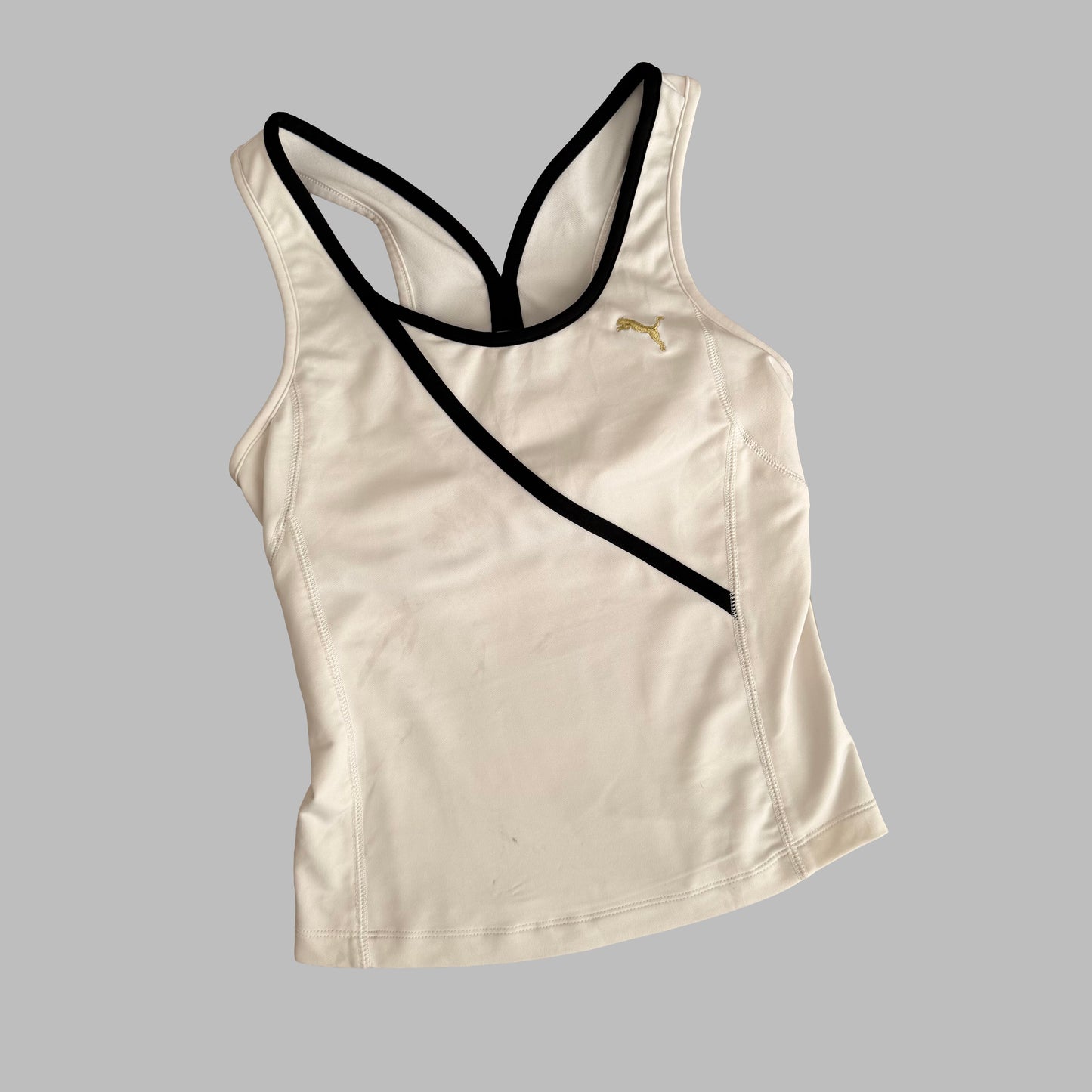 Y2K Puma Racer-Back Activewear Tank - M