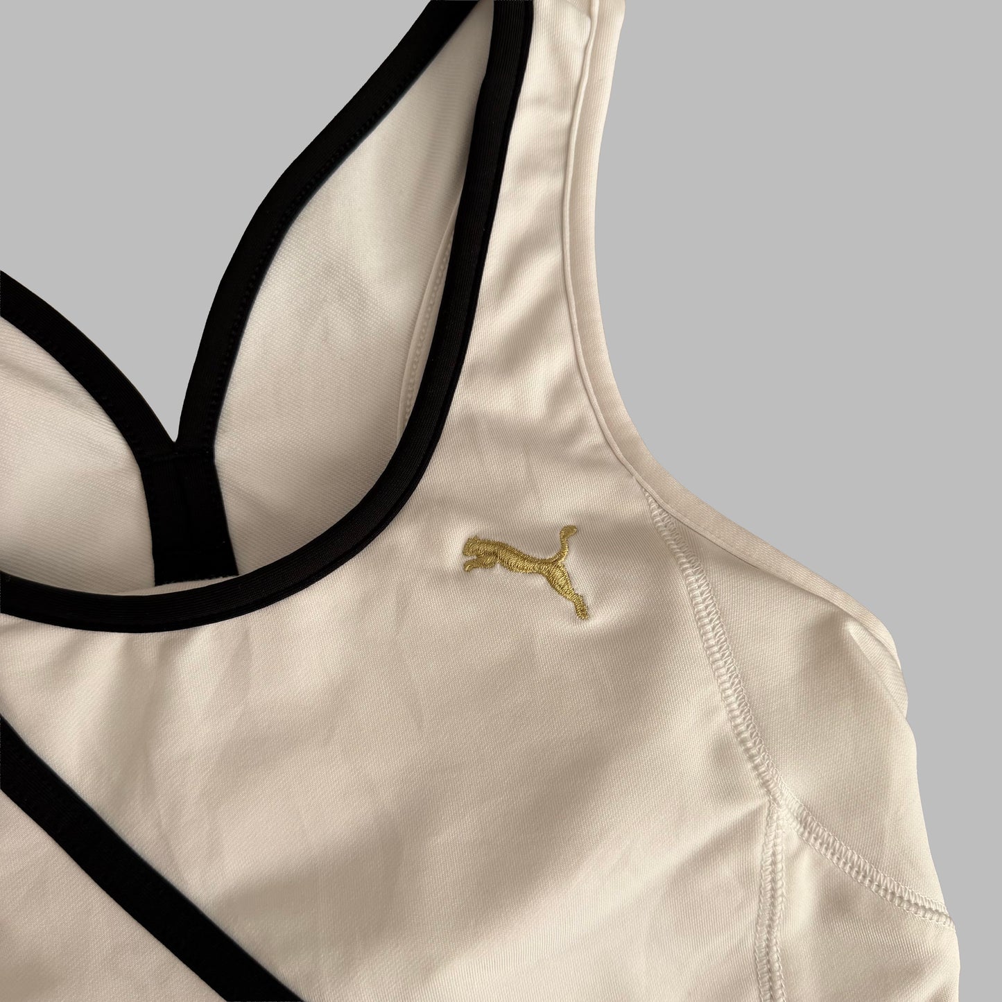Y2K Puma Racer-Back Activewear Tank - M