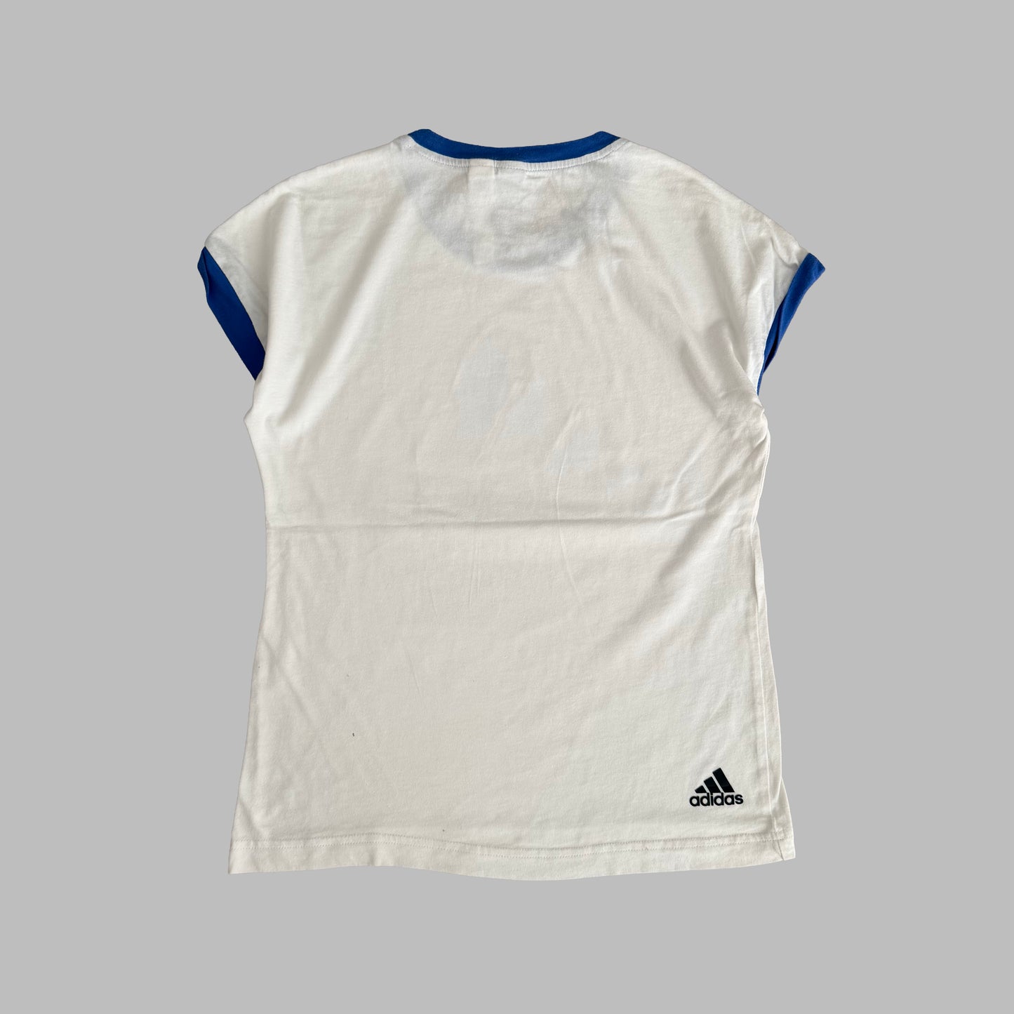 Adidas Athletics Ringer Baby Tee - M/L